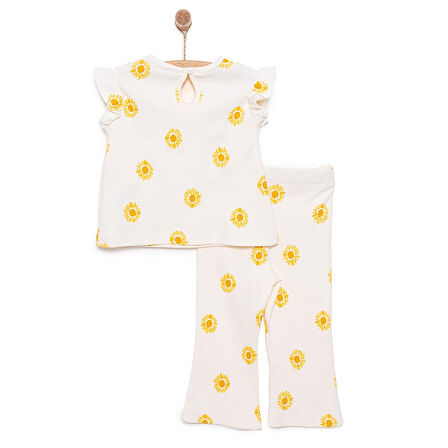 HelloBaby Sun Flower Kız Bluz - Tayt Kız Bebek
