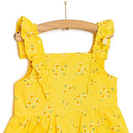 HelloBaby Sun Flower Kız Elbise Kız Bebek
