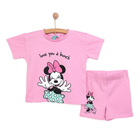 Disney Minnie Mouse Kız Tshirt-Tayt Kız Bebek