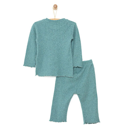 HelloBaby Kaşkorse Uzun Kol Pijama Takımı Kız Bebek