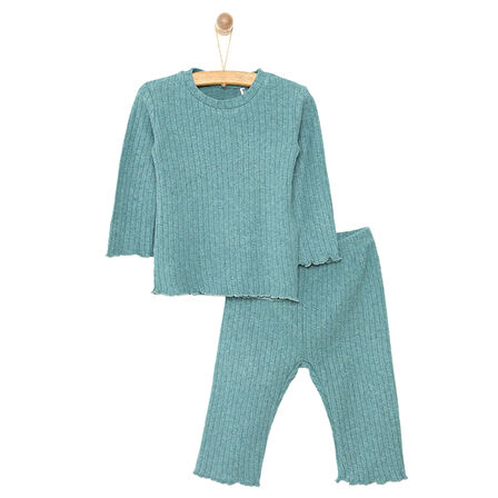 HelloBaby Kaşkorse Uzun Kol Pijama Takımı Kız Bebek