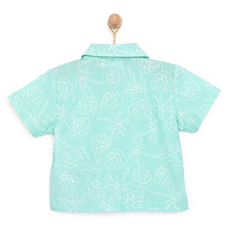 HelloBaby Aqua Dreams Erkek Gömlek Erkek Bebek