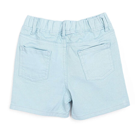 HelloBaby Erkek Bebek Şort Aqua Dream Reçme Paça Mavi