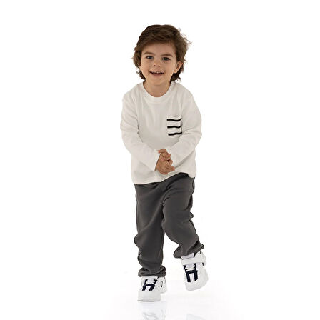 HelloBaby Cool Boy Erkek Uzun Kol Tshirt Erkek Bebek
