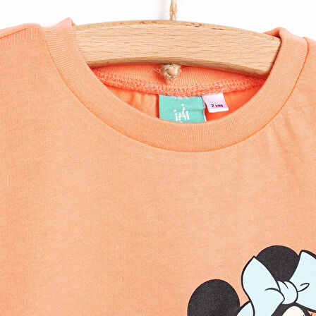 Disney Minnie Mouse Kız Tshirt Kız Bebek