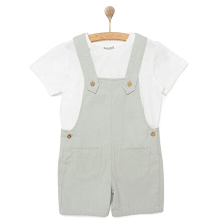 HelloBaby Tropic Summer Erkek Salopet-Tshirt Erkek Bebek