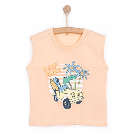 HelloBaby Crocodile Erkek Atlet Tshirt Erkek Bebek