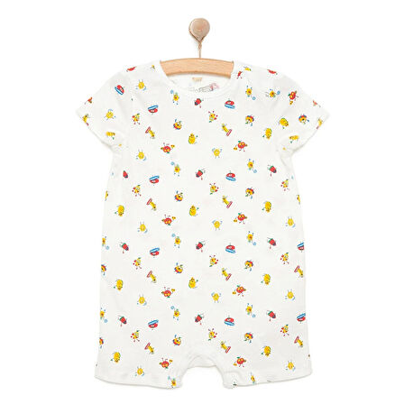 HelloBaby Unisex Kısa Tulum Unisex