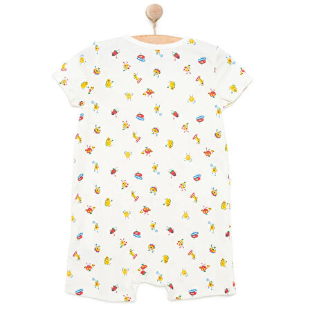 HelloBaby Unisex Kısa Tulum Unisex