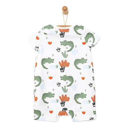 HelloBaby Erkek Kısa Tulum Erkek Bebek