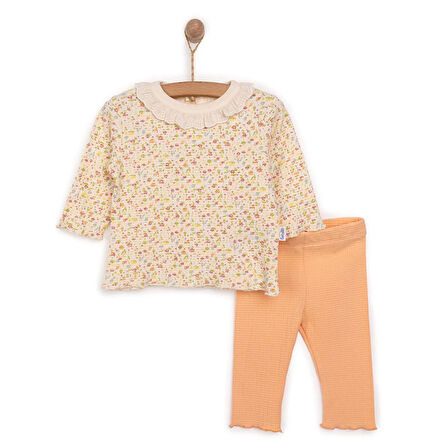 Bebetto Yenidoğan House Of Birds Kız Sweatshirt-Patiksiz Alt Kız Bebek