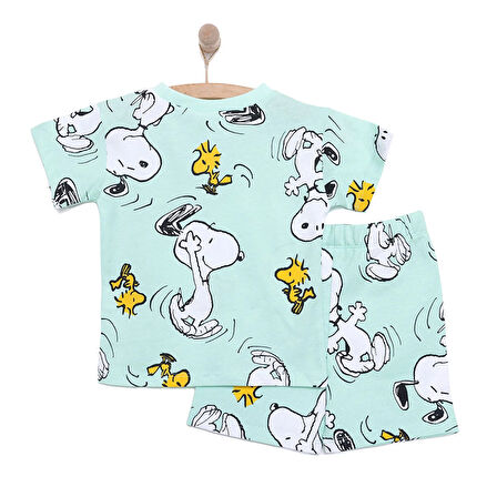 Snooze baby Snoopy Tshirt-Şort