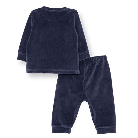 HelloBaby Yenidoğan Kadife Sweatshirt-Pa