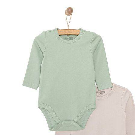 HelloBaby Erkek 2li Uzun Kol Body Erkek Bebek