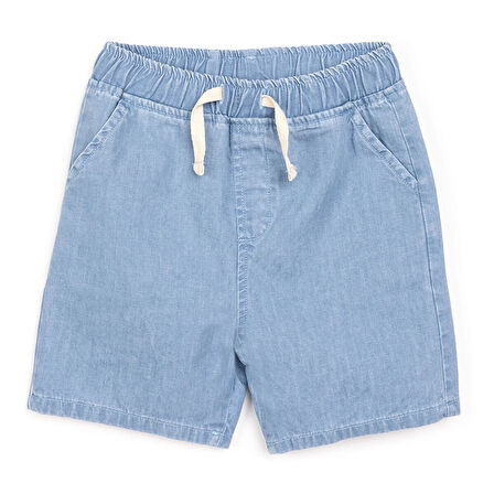 HelloBaby Cosmic Line Erkek Denim Şort Erkek Bebek