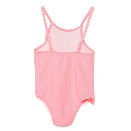 HelloBaby Dokulu Kumaş Fırfırlı Kız Mayo Kız Bebek