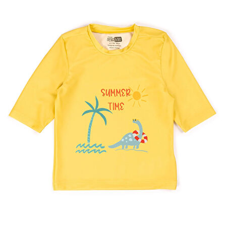 HelloBaby Dinozor Yarım Kol Tshirt Erkek Mayo Erkek Bebek