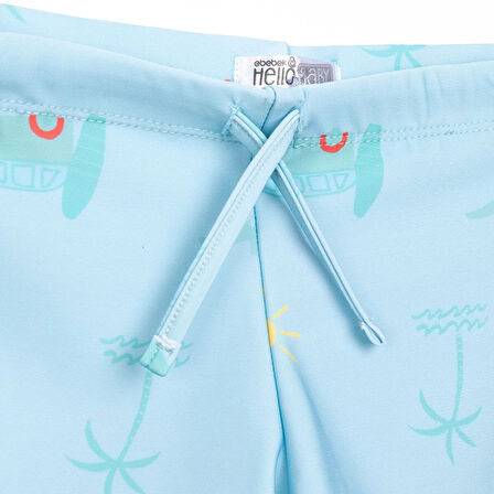 HelloBaby Dinozor Desenli Erkek Boxer Mayo Erkek Bebek