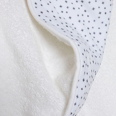 Mollia Kız Bebek Kundaklı Kulaklı Kız Havlu