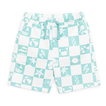 HelloBaby Aqua Dreams Erkek Şort Erkek Bebek