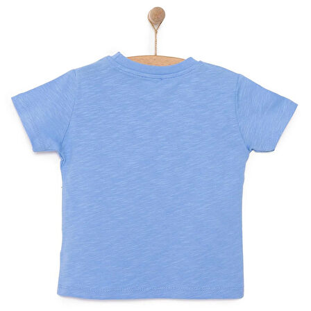 HelloBaby Under the Sea Wave Hello Yazı Baskılı Erkek Tshirt Erkek Bebek