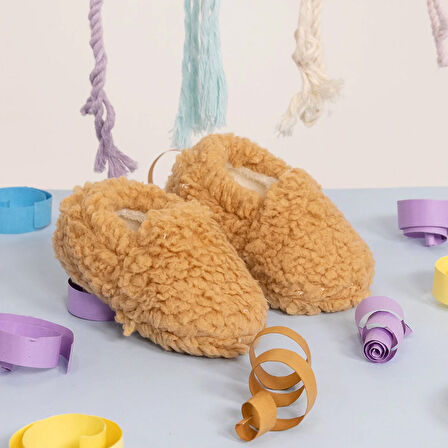 HelloBaby Teddy Kumaş Unisex Patik Unisex