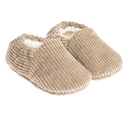 HelloBaby Unisex Patik Kadife Vizon