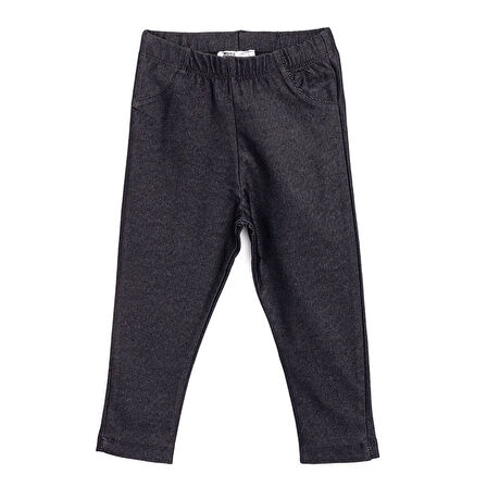 HelloBaby Kız Denim Görünümlü Tayt Kız Bebek