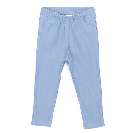 HelloBaby Kız Denim Görünümlü Tayt Kız Bebek