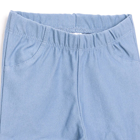 HelloBaby Kız Denim Görünümlü Tayt Kız Bebek