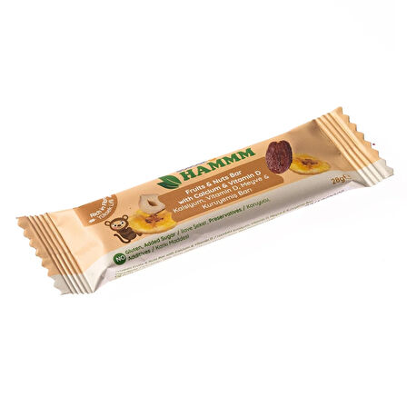 HAMMM Kalsiyum & D Vitamin Bar 28 gr