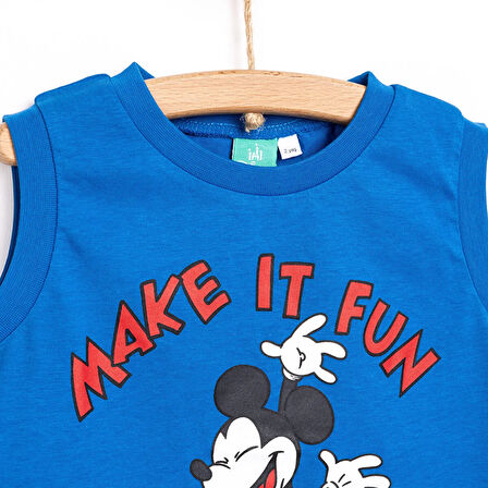 Disney Mickey Mouse Erkek Atlet Tshirt Erkek Bebek