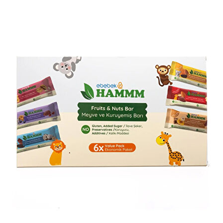 HAMMM Bar 6'lı Set 168 gr