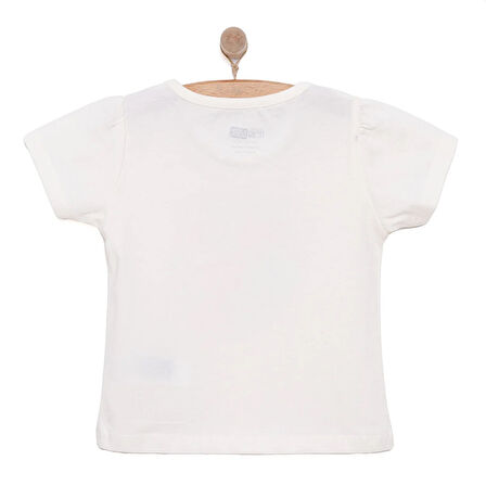 HelloBaby Basic Kız Çiçek Baskılı T-Shirt Kız Bebek