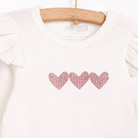 HelloBaby 25Y HelloBaby Yenidoğan Kız Bluz-Etek