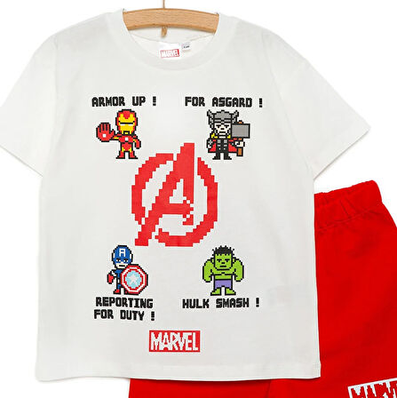 Marvel Erkek Tshirt-Şort Erkek Bebek