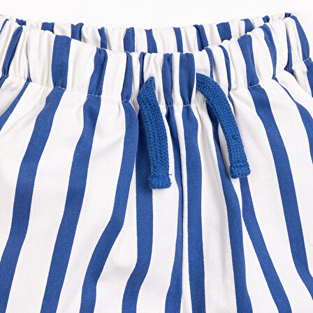 HelloBaby Under the Sea Çizgili Erkek Şort Erkek Bebek