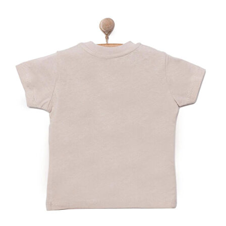HelloBaby Basic Erkek Ayıcık Baskılı Tshirt Erkek Bebek