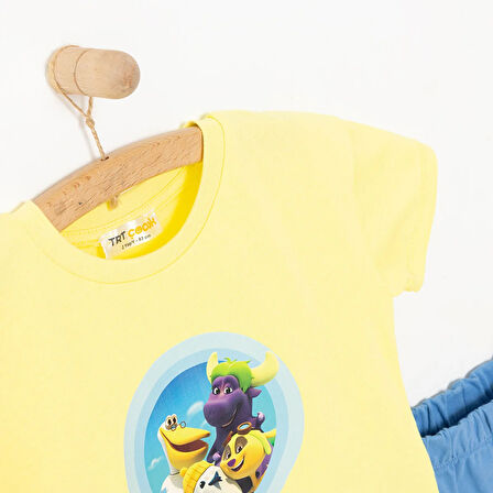 Kaptan Pengu Tshirt-Şort