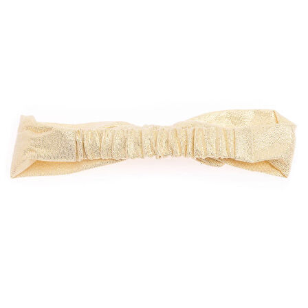 HelloBaby Kız Bebek Tekli Saç Bandı Ekru