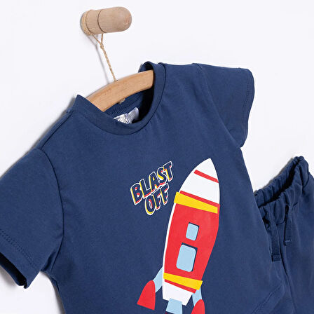 HelloBaby Cosmic Line Tshirt-Şort