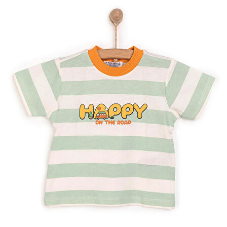 HelloBaby Happy On The Road Erkek Tshirt Erkek Bebek