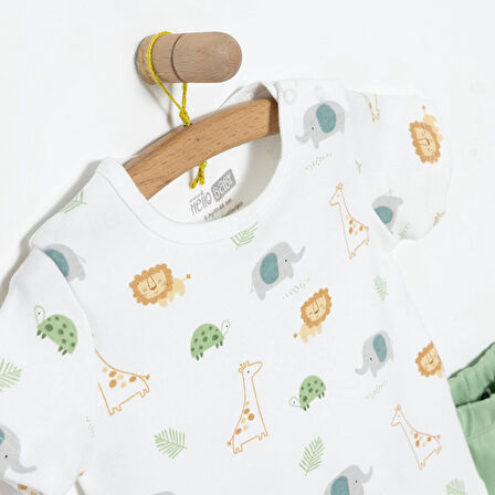 HelloBaby Yenidoğan Tshirt-Patiksiz Alt