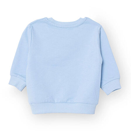 HelloBaby Erkek Bebek Sweatshirt Bisiklet Yaka Uzun Kol