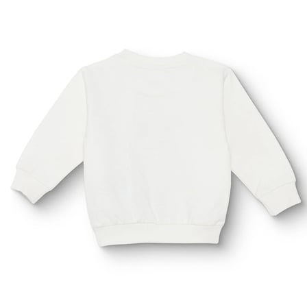 HelloBaby Erkek Bebek Basic Sweatshirt Şardonlu Bisiklet Yaka Uzun Kol