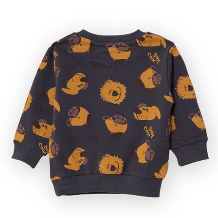 HelloBaby Köpek Desenli Sweatshirt Erkek Bebek