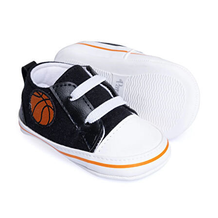 Papulin Kız Basketbol Nakışlı Yürüme Öncesi Kız Bebek