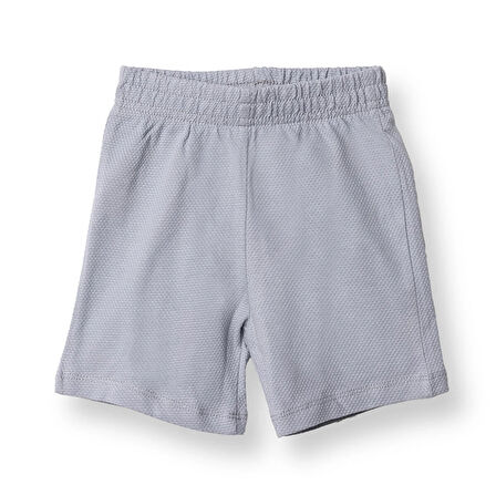 HelloBaby Erkek Bebek Basic Şort Reçme Paça