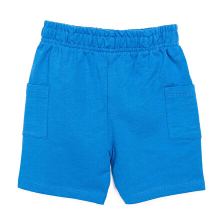 HelloBaby Erkek Bebek Basic Şort Reçme Paça Bej