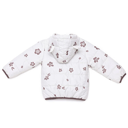 HelloBaby Kız Bebek Mont Fermuarlı Uzun Kol